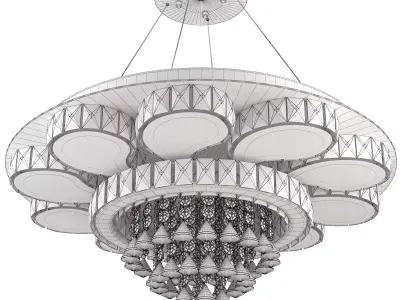 Adapter Light Fixtures Ceiling Light 3D model