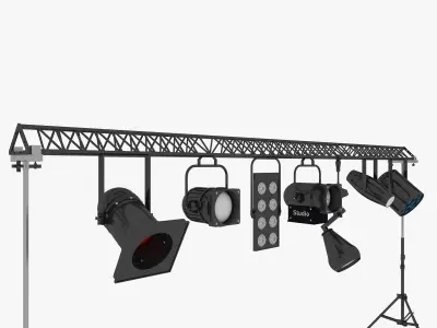 Light Truss 6 3D model