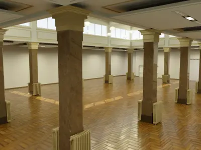 3d model Salone dei tessuti Milano  3D model