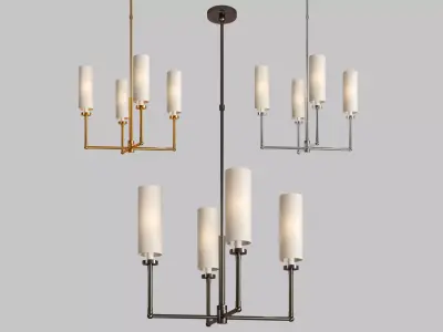 Ziyi small chandelier 3D model
