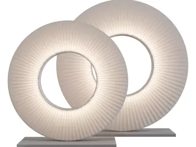 roche bobois cactus table lamp 3D model