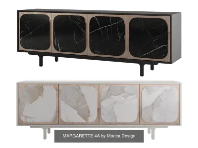 MARGARETTE by Morica Design 3D Model Pack