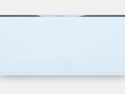 BESTA Shelf unit with doors 24 Low-poly 3D model