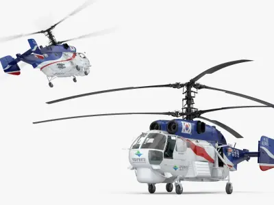  South Korea Air Force Rigged for Maya Collection 