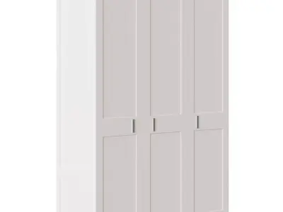 3-door wardrobe Alcira 3D model
