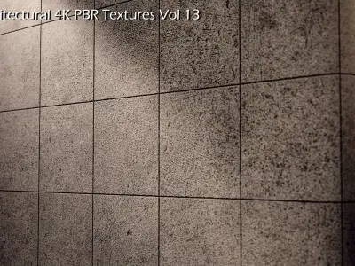 30 Architectural 4K PBR Textures Vol 13 Texture