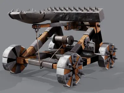 Catapult 3D model