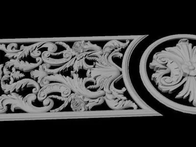 dekor ornament 3D model 179