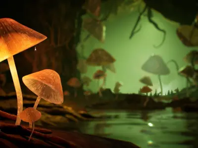 Biomass 36 Assets Low-poly 3D model