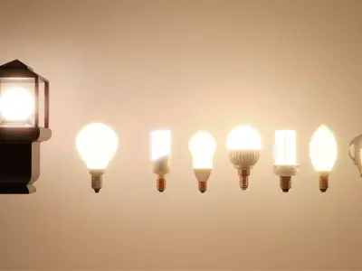 25 Lights in one pack 3D model