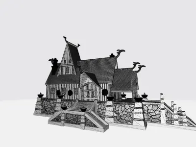 The house leader of the Vikings 3D print model