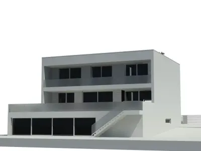 Villa residence Free 3D model