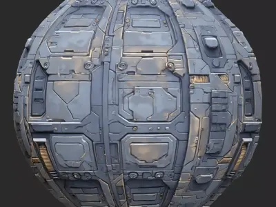 Sci-FI Seamless Texture  Texture