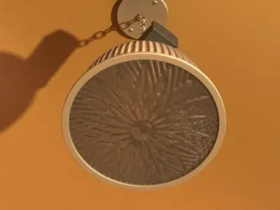 Industrial Light Fixture 3D model