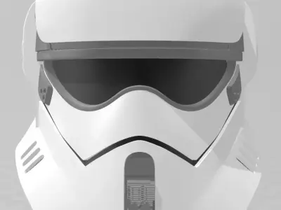 Star Wars Mountain Trooper Helmet 3D print model