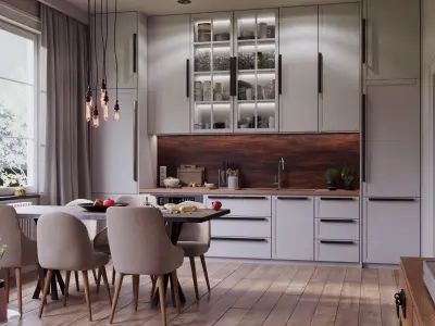 Archinteriors vol 64 for C4D - collection of modern apartments 3D model