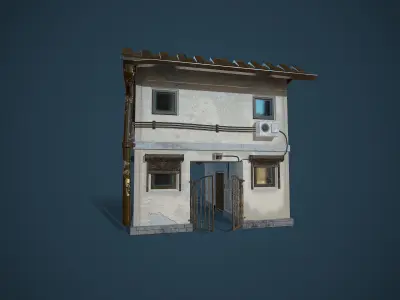 Old House Free low-poly 3D model