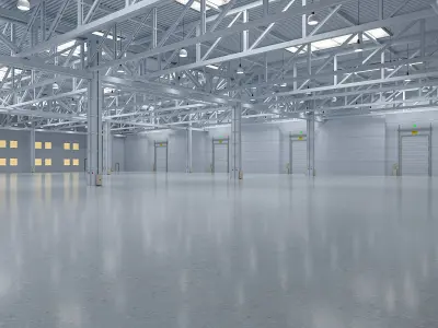 Warehouse Logistic 7 3D model