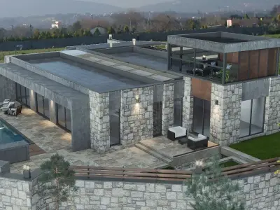STONE HOUSE 3D model purchase