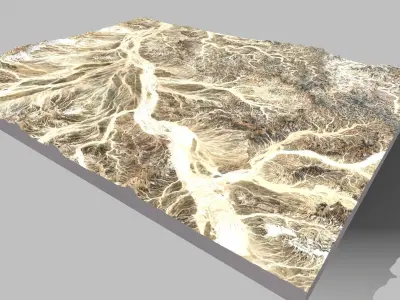  Nakhl Desert Egypt 3D model