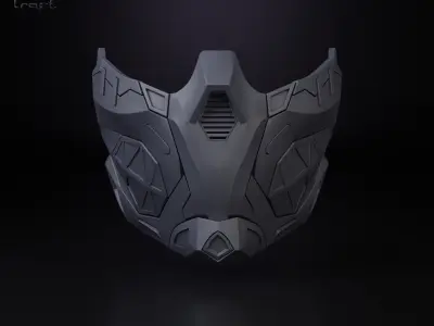 Cyber mask 3D print model