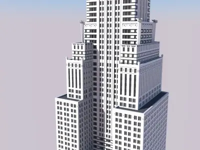 Chrysler Building 3D print model