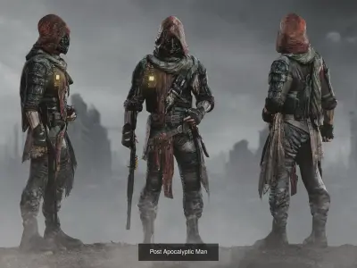 Post Apocalyptic Characters pack