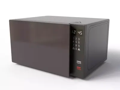 Microwave Free 3D model