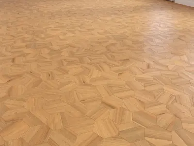 Parquet - Laminate - Wooden floor 3D model 6