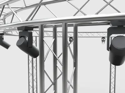 Concert Stage 11 3D model