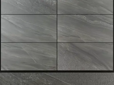 Azuliber Arkon Antracita 500x1000 3D model