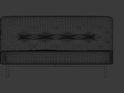 BALKARP Sleeper sofa 3D model