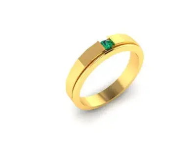 Women Ring  Render 3dm STL OBJ FBX Details 3D print model 176