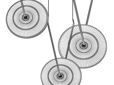 Hokku Light Pendant 3D model