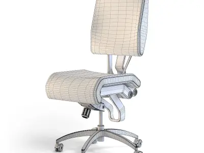 Futuristic Apartment Chair 3D model