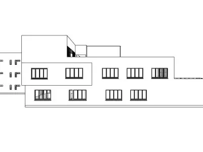School-University- High School 3D model