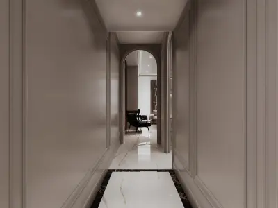 Entrance Hall Sapphire by FGM 3D model