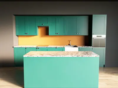 58-Kitchen10 matte 5 3D model