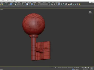 ABROAD MINI Low-poly 3D model