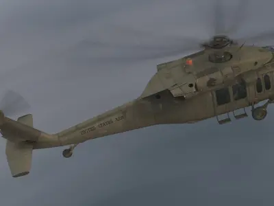  Sikorsky UH-60 Black Hawk US Military Utility Helicopter 