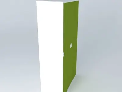 Mobile glass doors Free 3D model