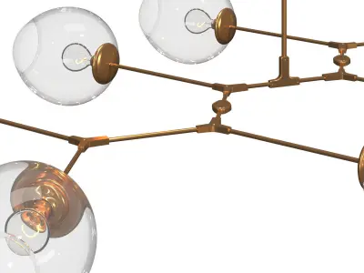 Chandelier DAR 3D model