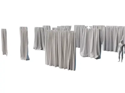 Curtain Set Vol1 3D model