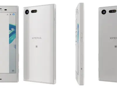 Sony Xperia X Compact White 3D model