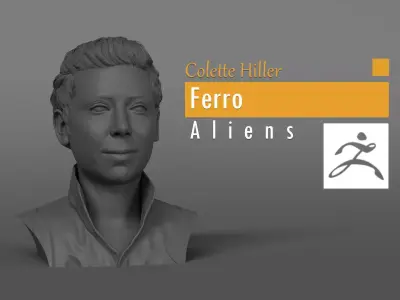 Colette Hiller - Ferro - Aliens 3D print model