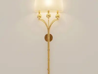 Three-Light Wall Sconce John-Richard AJC-8740 3D model