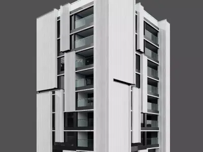 RESIDENTIAL BUILDING NO104 A 3D model