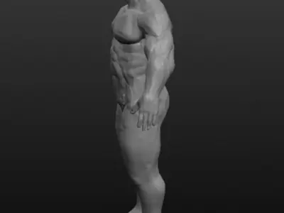 Ulltimate Evil Low-poly 3D model