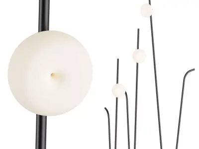 Karman POIS Floor lamp 3D model
