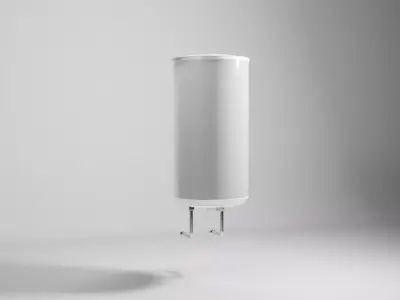 Hot water tank - Electric heater 3D model
